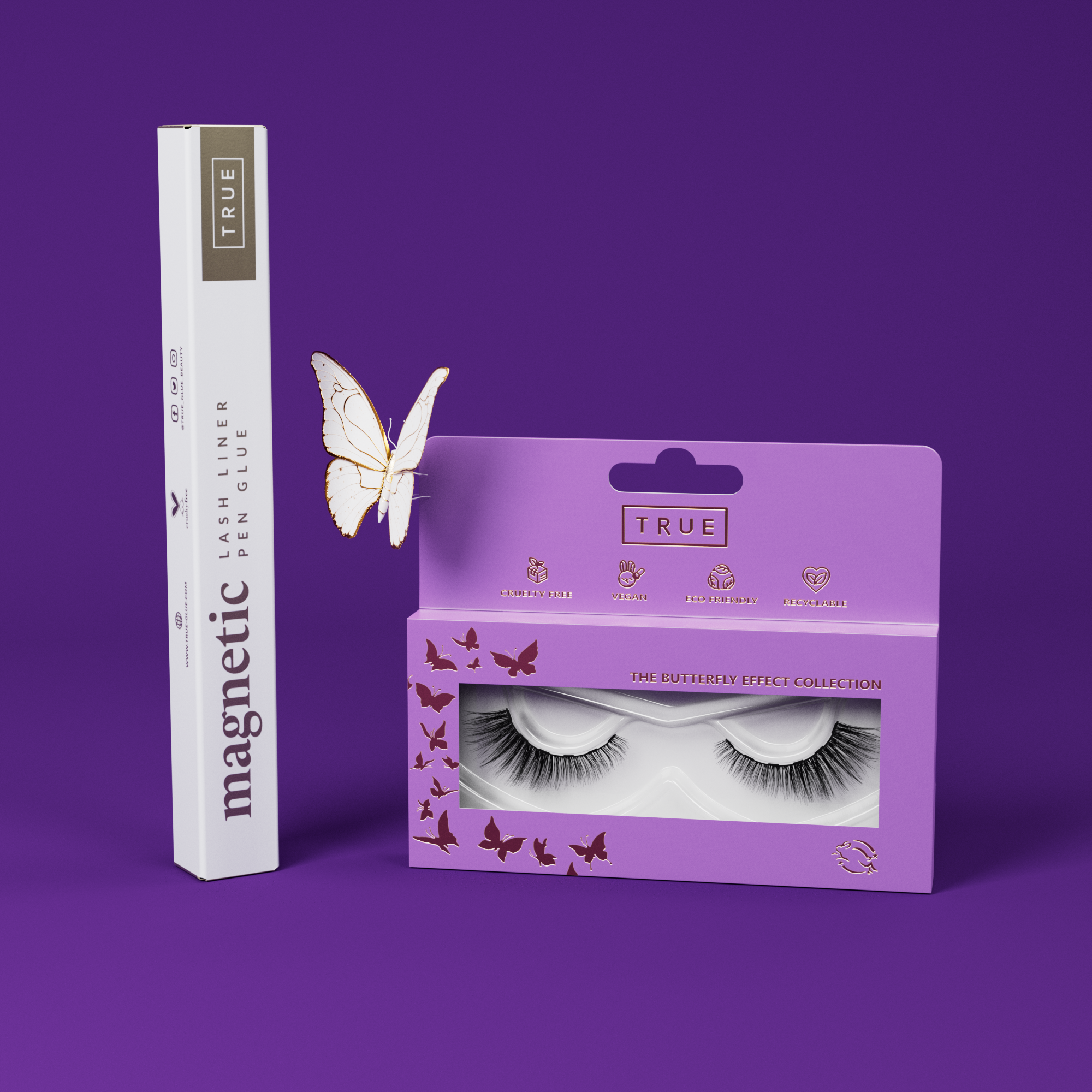 Monarch Muse Magnetic Lashes & Magnetic Lash Glue Set