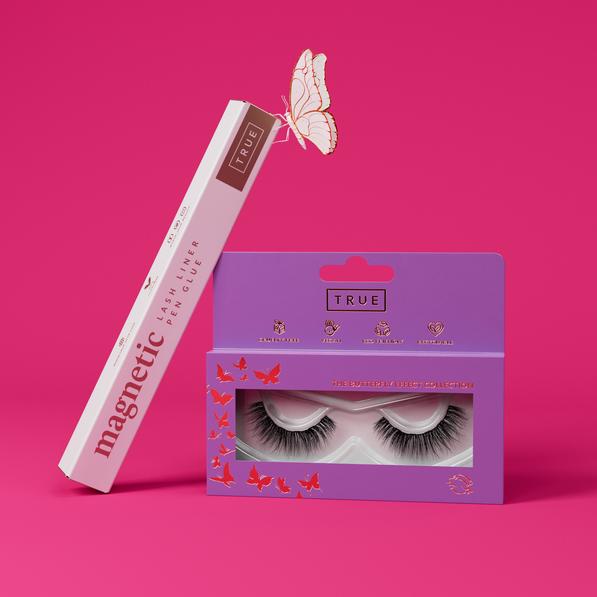Painted Lady Magnetic Lashes & Magnetic Glue Set