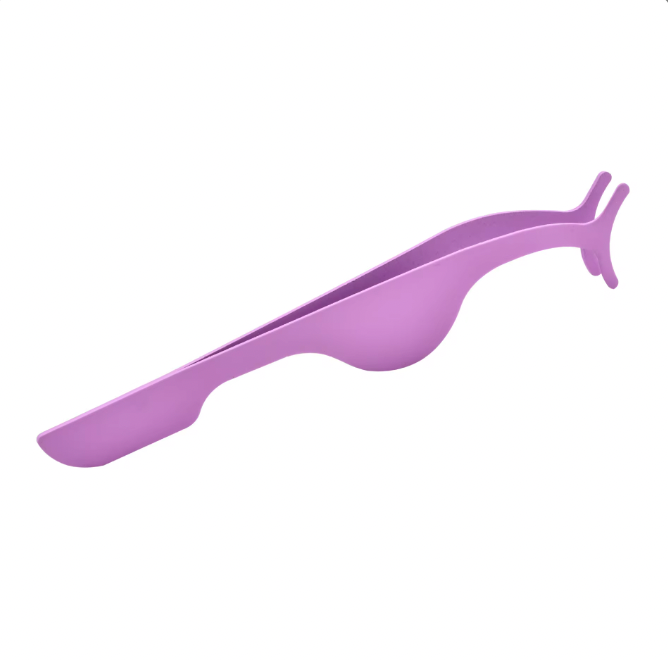 TRUE GLUE LASH APPLICATOR TWEEZERS IN LAVENDER